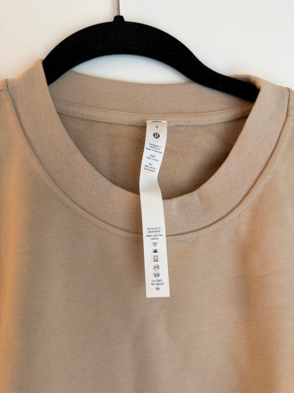 Lululemon Neutral Beige Sweatshirt - Picture 4 of 5